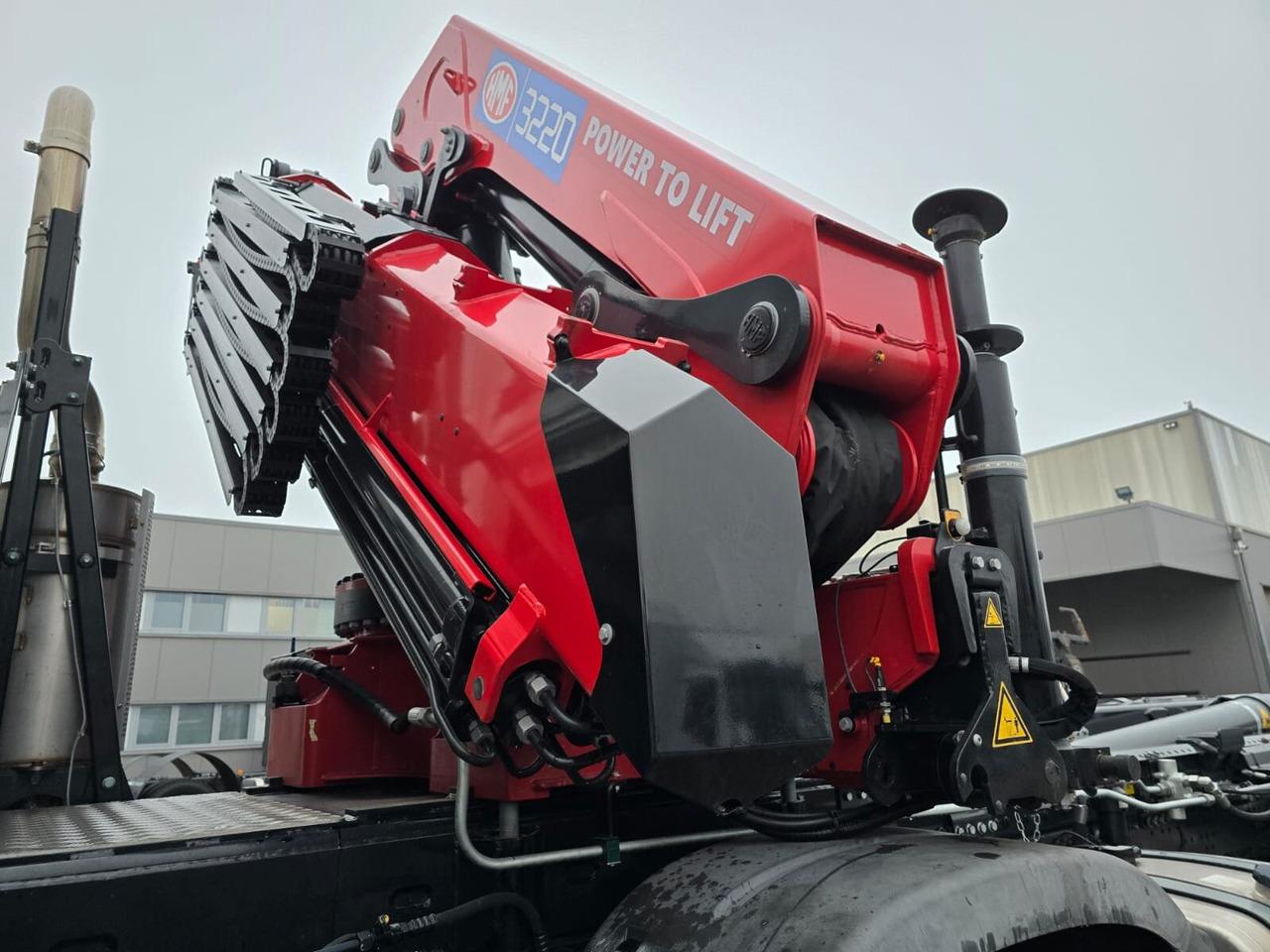 MAN TGS 35.480 8X4 BL TGS 35.480 8X4 BL, Intarder, Kran HMF 3220-K6, 4-fach Abstützung, Funk - Мултилифт с кука камион, Камион с кран: снимка 5 MAN TGS 35.480 8X4 BL TGS 35.480 8X4 BL, Intarder, Kran HMF 3220-K6, 4-fach Abstützung, Funk - Мултилифт с кука камион, Камион с кран: снимка 5