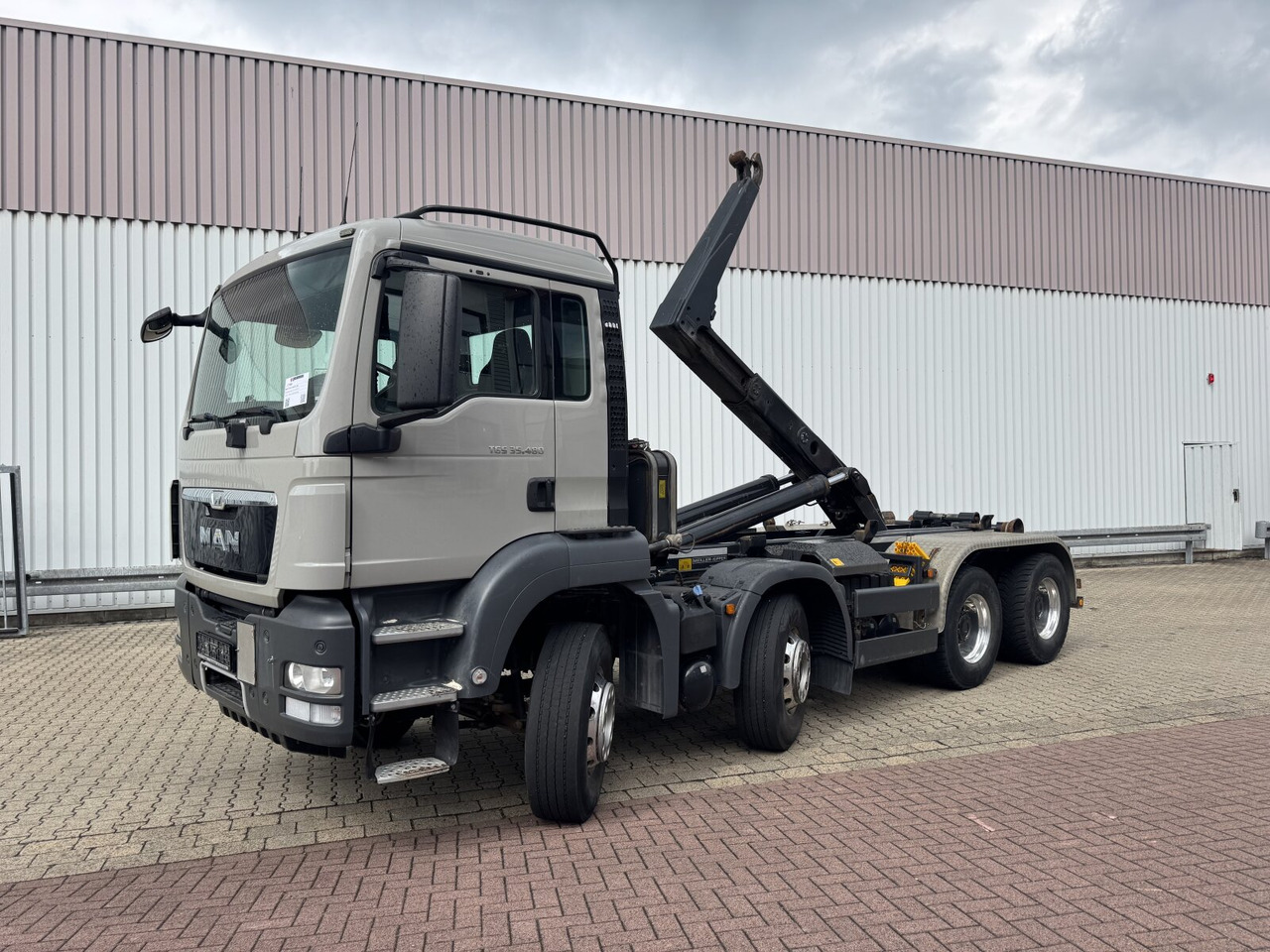 MAN TGS 35.480 8x4 BL TGS 35.480 8x4 BL, Meiller RK 30.62 bis 6,5 m Beh. - Мултилифт с кука камион: снимка 1 MAN TGS 35.480 8x4 BL TGS 35.480 8x4 BL, Meiller RK 30.62 bis 6,5 m Beh. - Мултилифт с кука камион: снимка 1