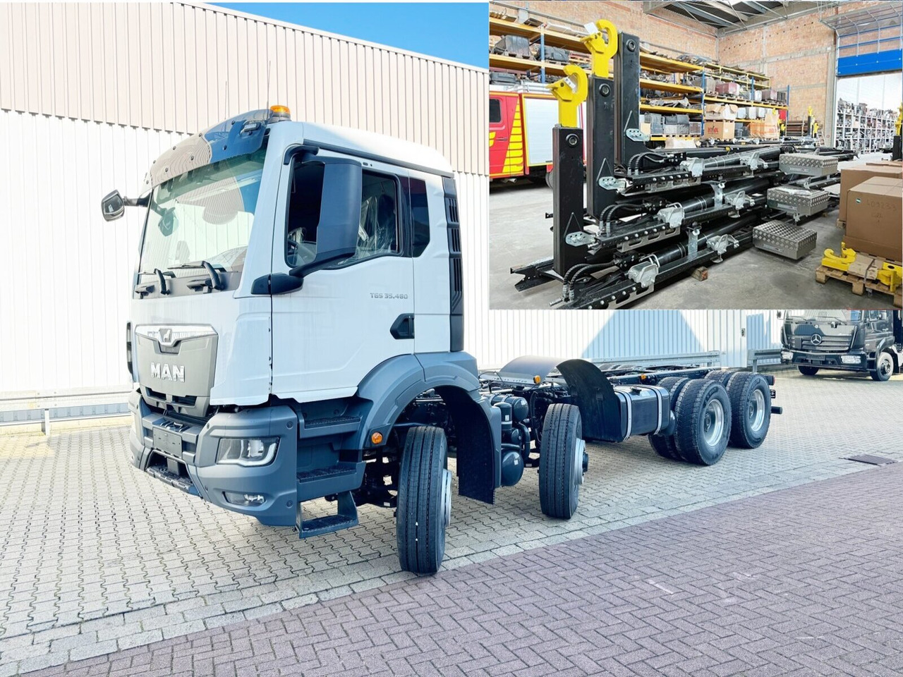 MAN TGS 35.480 8x6H BL CH TGS 35.480 8x6H BL CH, HydroDrive, Navi, Nebenantrieb - Мултилифт с кука камион: снимка 1 MAN TGS 35.480 8x6H BL CH TGS 35.480 8x6H BL CH, HydroDrive, Navi, Nebenantrieb - Мултилифт с кука камион: снимка 1