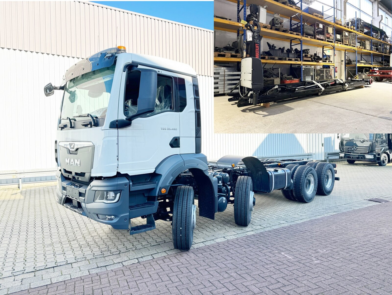 MAN TGS 35.480 8x6H BL CH TGS 35.480 8x6H BL CH, HydroDrive, Navi, Nebenantrieb - Мултилифт с кука камион: снимка 1 MAN TGS 35.480 8x6H BL CH TGS 35.480 8x6H BL CH, HydroDrive, Navi, Nebenantrieb - Мултилифт с кука камион: снимка 1