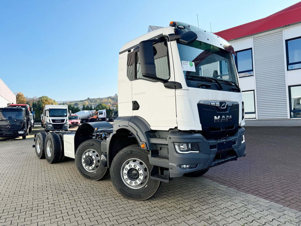Нови Мултилифт с кука камион MAN TGS 35.480 8x6H BL CH TGS 35.480 8x6H BL CH, HydroDrive, Navi, Nebenantrieb: снимка 9 Нови Мултилифт с кука камион MAN TGS 35.480 8x6H BL CH TGS 35.480 8x6H BL CH, HydroDrive, Navi, Nebenantrieb: снимка 9
