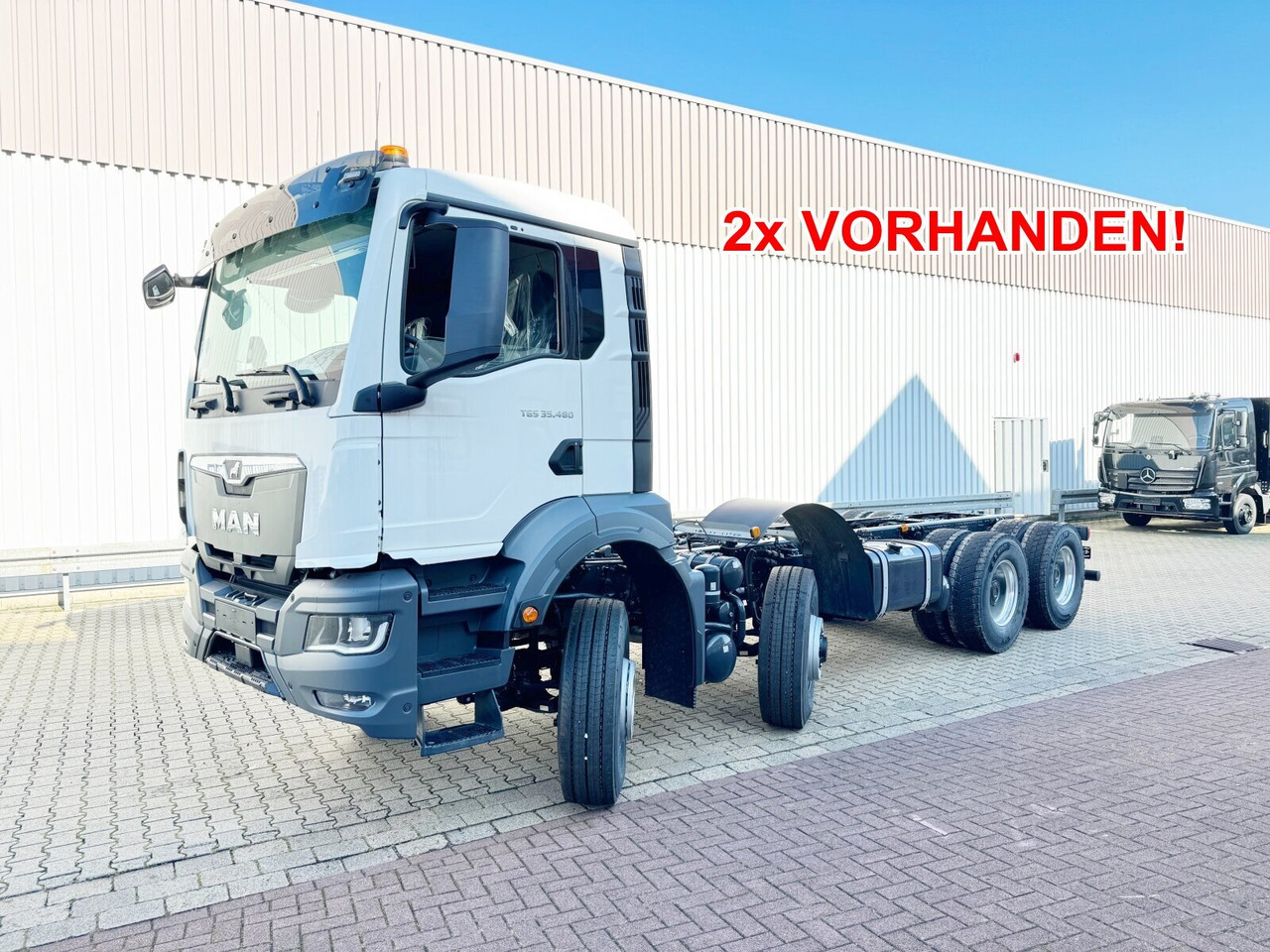 MAN TGS 35.480 8x6H BL CH TGS 35.480 8x6H BL CH, HydroDrive, Navi, Nebenantrieb - Шаси кабина: снимка 1 MAN TGS 35.480 8x6H BL CH TGS 35.480 8x6H BL CH, HydroDrive, Navi, Nebenantrieb - Шаси кабина: снимка 1