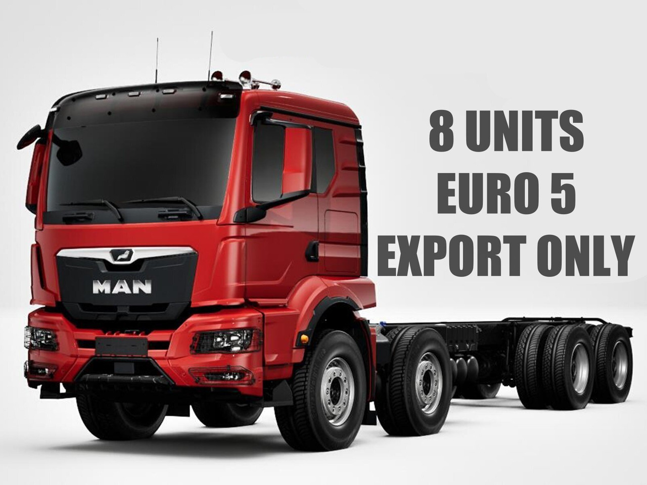 MAN TGS 41.480 8x4 BB CH TGS 41.480 8x4 BB CH, MEHRFACH VORHANDEN! - Шаси кабина: снимка 1 MAN TGS 41.480 8x4 BB CH TGS 41.480 8x4 BB CH, MEHRFACH VORHANDEN! - Шаси кабина: снимка 1