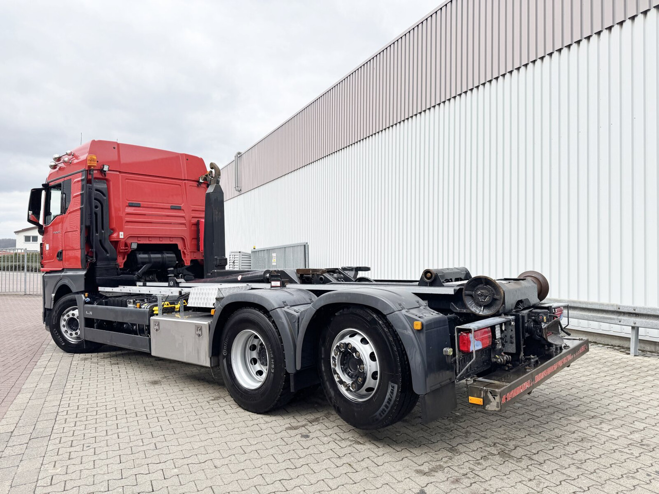 Мултилифт с кука камион MAN TGX 26.470 6X2-4 BL TGX 26.470 6X2-4 BL, Lenk-/Liftachse, XLX-Fahrerhaus, VDL Abrollanlage 7m: снимка 12