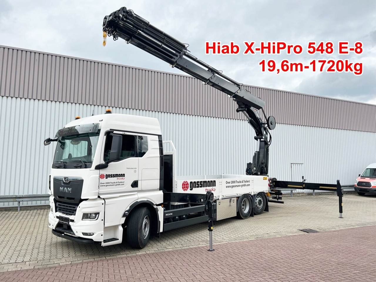 MAN TGX 26.510 6x2-4 LL CH TGX 26.510 6x2-4 LL, Kran Hiab X-HiPro 548 E-8, Lenk-/Liftachse, TwistLock 20Fuß, Funk, Retarder - Камион с кран, Бордови камион: снимка 1 MAN TGX 26.510 6x2-4 LL CH TGX 26.510 6x2-4 LL, Kran Hiab X-HiPro 548 E-8, Lenk-/Liftachse, TwistLock 20Fuß, Funk, Retarder - Камион с кран, Бордови камион: снимка 1