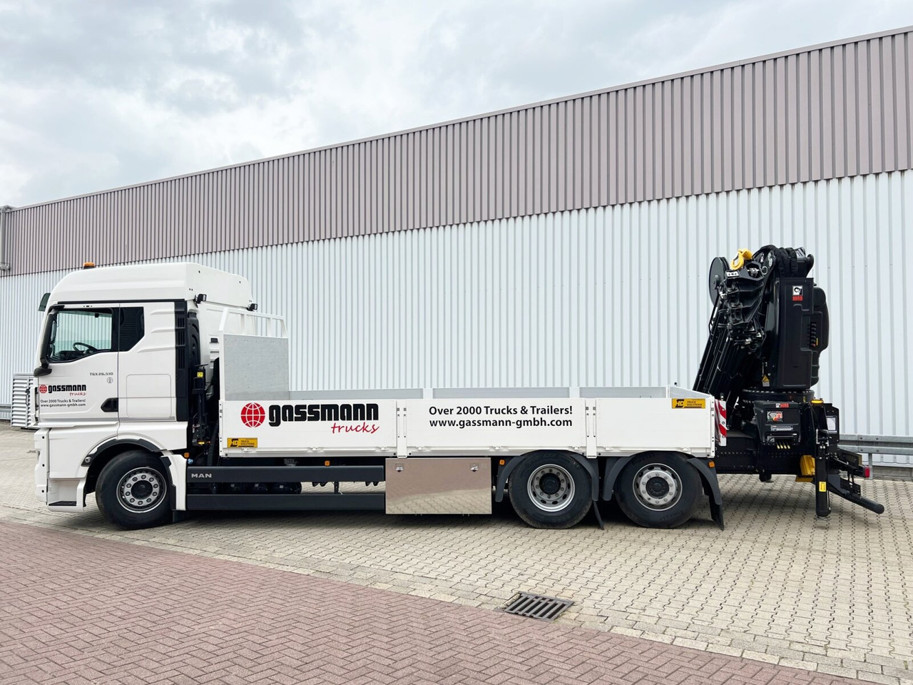 MAN TGX 26.510 6x2-4 LL CH TGX 26.510 6x2-4 LL, Kran Hiab X-HiPro 548 E-8, Lenk-/Liftachse, TwistLock 20Fuß, Funk, Retarder - Камион с кран, Бордови камион: снимка 2 MAN TGX 26.510 6x2-4 LL CH TGX 26.510 6x2-4 LL, Kran Hiab X-HiPro 548 E-8, Lenk-/Liftachse, TwistLock 20Fuß, Funk, Retarder - Камион с кран, Бордови камион: снимка 2