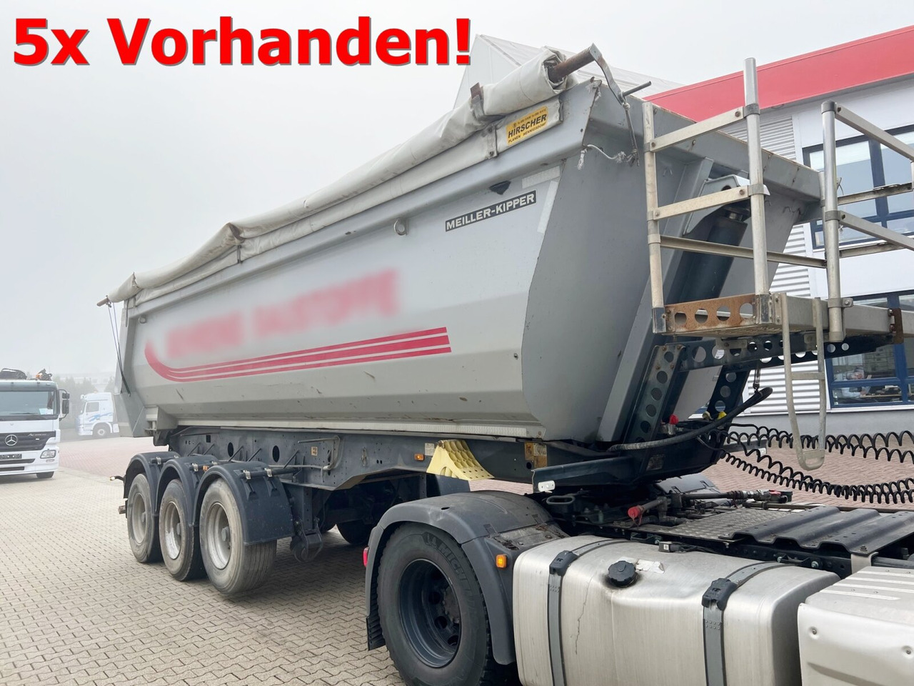 Meiller MHPS 12/27 MHPS 12/27, Stahlmulde ca. 26m³, Liftachse - Самосвал полуремарке: снимка 1 Meiller MHPS 12/27 MHPS 12/27, Stahlmulde ca. 26m³, Liftachse - Самосвал полуремарке: снимка 1