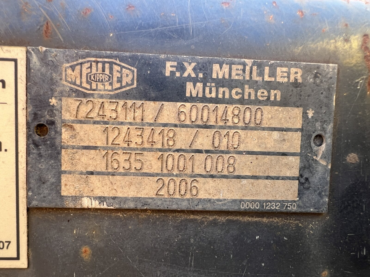 Самосвал ремарке Meiller Meiller MZDA 18/2 Meiller MZDA 18/2,: снимка 8