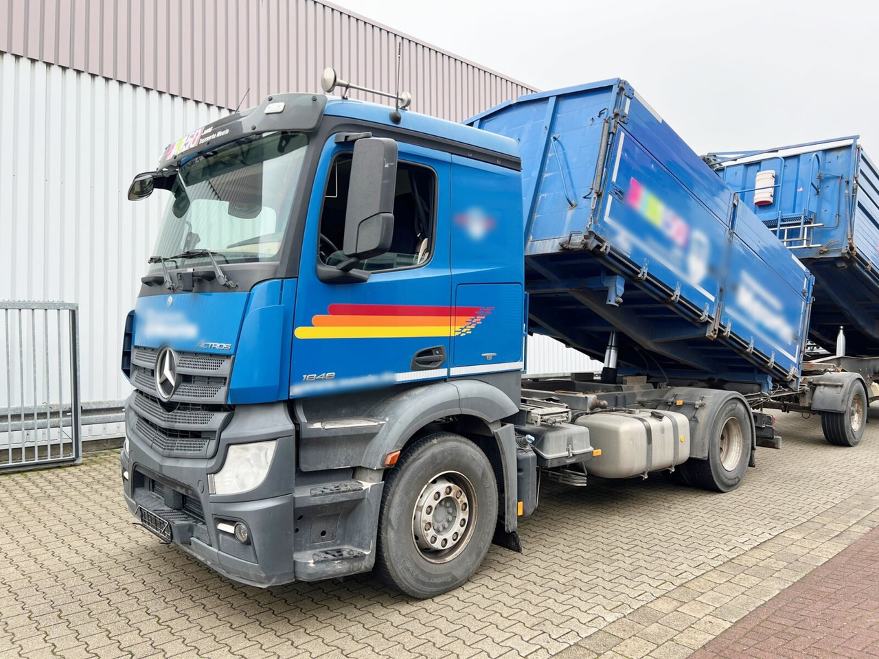 Mercedes-Benz Actros 1848 L 4x2 Actros 1848 L 4x2, Retarder, Getreidekipper ca. 16m³ - Самосвал камион: снимка 1 Mercedes-Benz Actros 1848 L 4x2 Actros 1848 L 4x2, Retarder, Getreidekipper ca. 16m³ - Самосвал камион: снимка 1