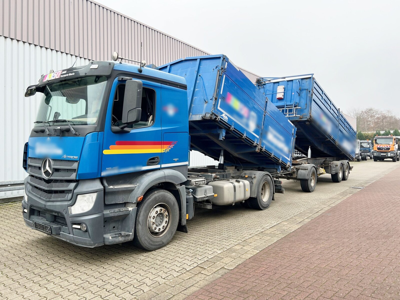 Самосвал камион Mercedes-Benz Actros 1848 L 4x2 Actros 1848 L 4x2, Retarder, Getreidekipper ca. 16m³: снимка 7