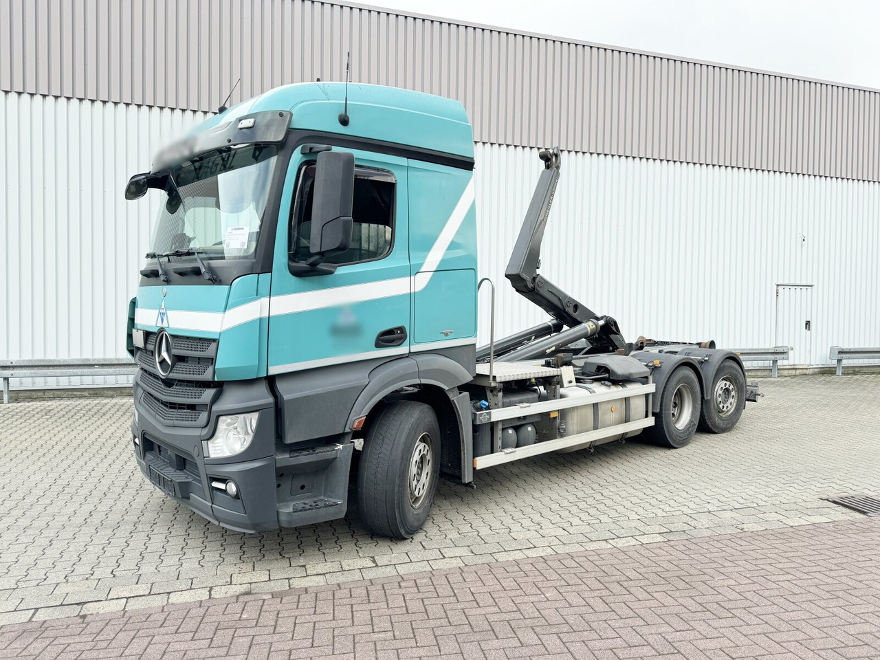 Mercedes-Benz Actros 2545 L 6x2 Actros 2545 L 6x2/46, Retarder, Lenk-/Liftachse, StreamSpace, Navi - Мултилифт с кука камион: снимка 1 Mercedes-Benz Actros 2545 L 6x2 Actros 2545 L 6x2/46, Retarder, Lenk-/Liftachse, StreamSpace, Navi - Мултилифт с кука камион: снимка 1