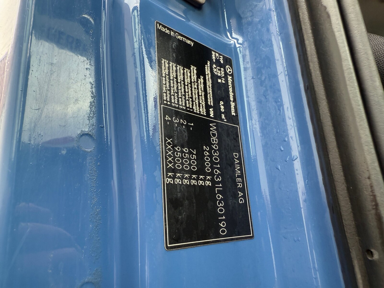 Mercedes-Benz Actros 3346 6x4 Actros 3346 6x4, Retarder, Only Chassis! - Шаси кабина: снимка 5 Mercedes-Benz Actros 3346 6x4 Actros 3346 6x4, Retarder, Only Chassis! - Шаси кабина: снимка 5