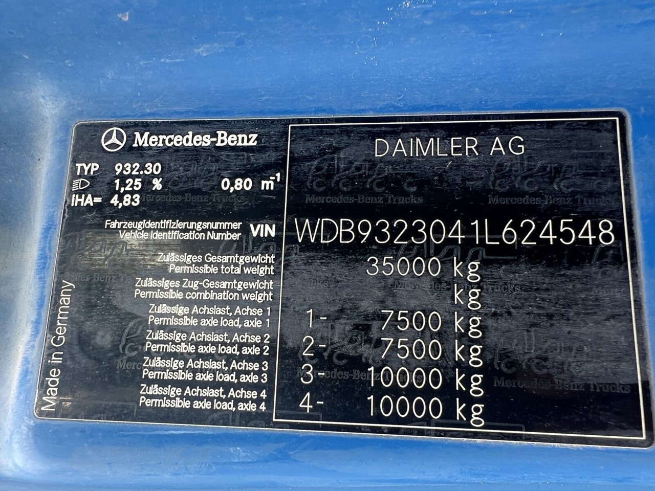 Mercedes-Benz Actros MP 3, 3241/8x4, Actros MP 3, 3241/8x4, Alukipper Bordmatik, Kli-Ret - Самосвал камион: снимка 5 Mercedes-Benz Actros MP 3, 3241/8x4, Actros MP 3, 3241/8x4, Alukipper Bordmatik, Kli-Ret - Самосвал камион: снимка 5