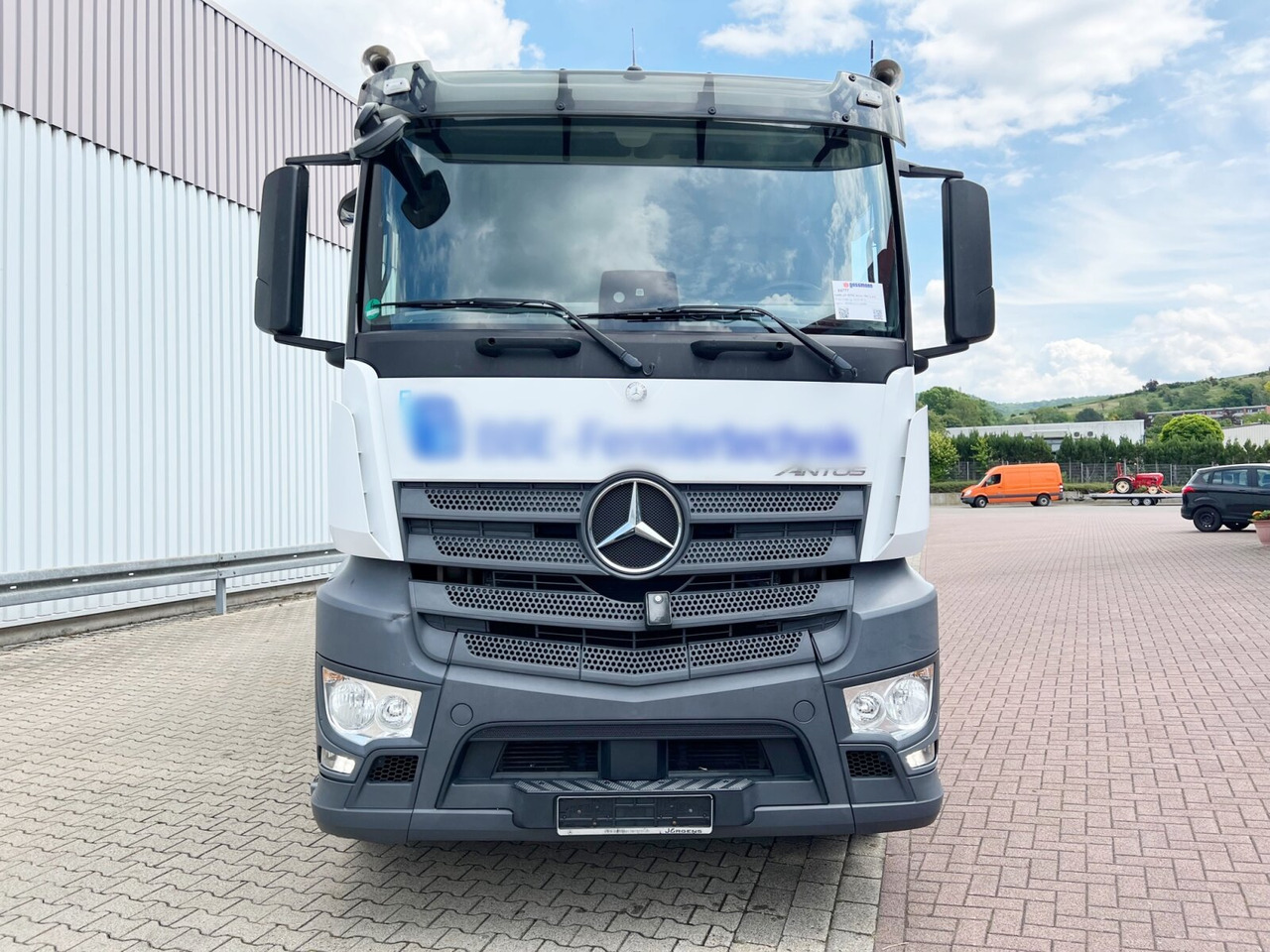 Камион с брезент Mercedes-Benz Antos 1840 L 4x2 Antos 1840 L 4x2, Aufnahme für Mitnahmestapler: снимка 7