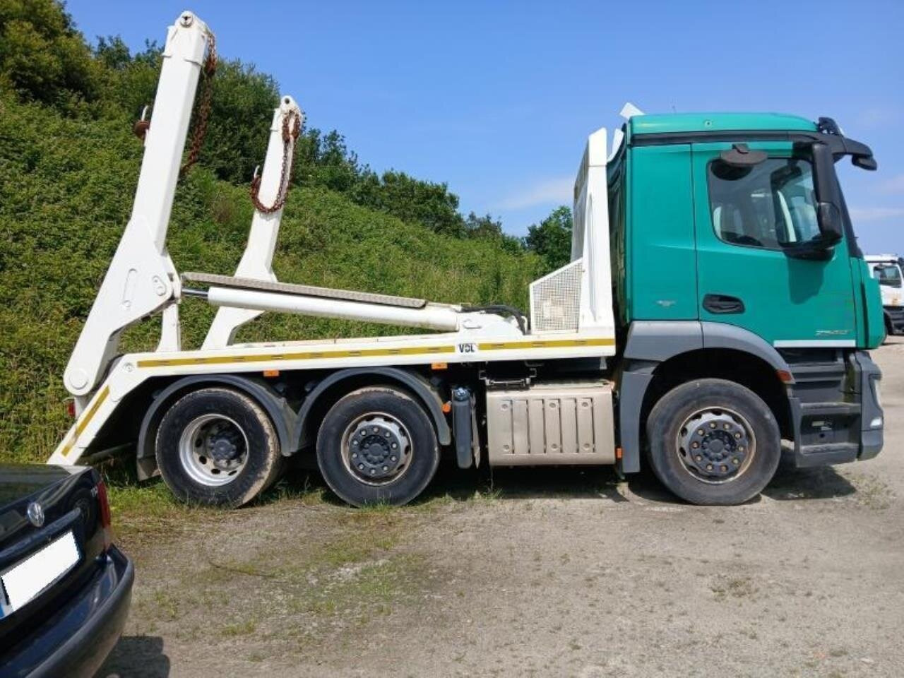 Mercedes-Benz Antos 2540 L 6x2 Antos 2540 L 6x2, Vorlaufachse lenk-,liftbar - Мултилифт за контейнери камион: снимка 5 Mercedes-Benz Antos 2540 L 6x2 Antos 2540 L 6x2, Vorlaufachse lenk-,liftbar - Мултилифт за контейнери камион: снимка 5