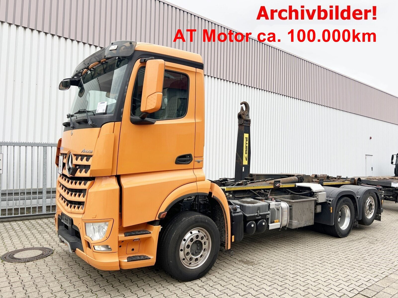 Mercedes-Benz Arocs 2552 L 6x2 Arocs 2552 L 6x2, Lenk-/Liftachse - Мултилифт с кука камион: снимка 1 Mercedes-Benz Arocs 2552 L 6x2 Arocs 2552 L 6x2, Lenk-/Liftachse - Мултилифт с кука камион: снимка 1