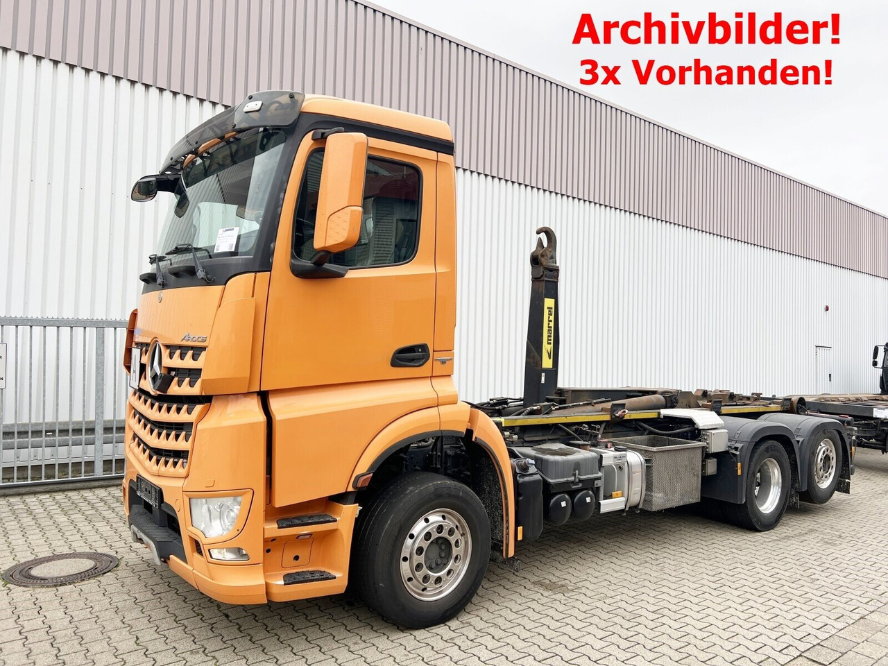 Mercedes-Benz Arocs 2552 L 6x2 Arocs 2552 L 6x2, Lenk-/Liftachse - Мултилифт с кука камион: снимка 1 Mercedes-Benz Arocs 2552 L 6x2 Arocs 2552 L 6x2, Lenk-/Liftachse - Мултилифт с кука камион: снимка 1