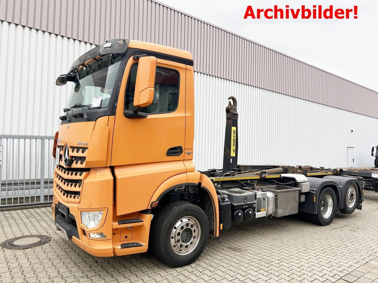Mercedes-Benz Arocs 2552 L 6x2 Arocs 2552 L 6x2, Lenk-/Liftachse - Мултилифт с кука камион: снимка 1 Mercedes-Benz Arocs 2552 L 6x2 Arocs 2552 L 6x2, Lenk-/Liftachse - Мултилифт с кука камион: снимка 1
