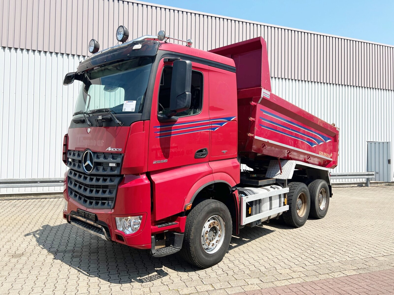 Mercedes-Benz Arocs 2658 K 6x4 Arocs 2658 K 6x4, Retarder, Stahlmulde ca. 11m³, hydr. Heckklappenöffnung - Самосвал камион: снимка 1 Mercedes-Benz Arocs 2658 K 6x4 Arocs 2658 K 6x4, Retarder, Stahlmulde ca. 11m³, hydr. Heckklappenöffnung - Самосвал камион: снимка 1