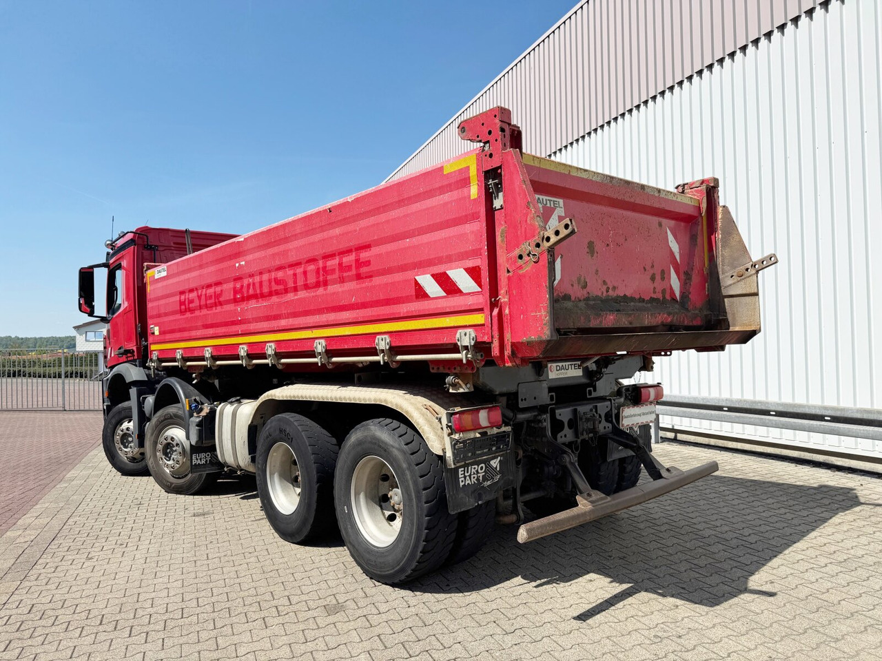 Лизинг на Mercedes-Benz Arocs 3243 K 8x4/4 Arocs 3243 K 8x4/4, Alu-Bordwände Mercedes-Benz Arocs 3243 K 8x4/4 Arocs 3243 K 8x4/4, Alu-Bordwände: снимка 12