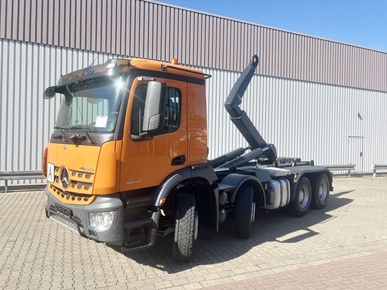 Mercedes-Benz Arocs 3243 LK 8x4/4 Arocs 3243 LK 8x4/4, Motorabtrieb - Мултилифт с кука камион: снимка 1 Mercedes-Benz Arocs 3243 LK 8x4/4 Arocs 3243 LK 8x4/4, Motorabtrieb - Мултилифт с кука камион: снимка 1
