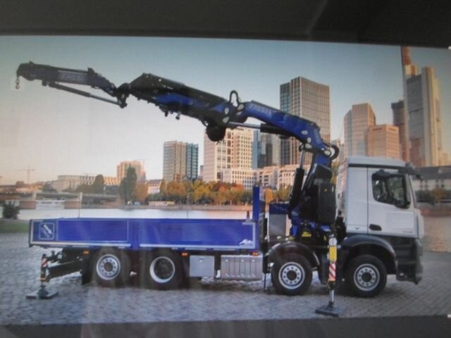 Mercedes-Benz Arocs 3245 L 8x2/6 Arocs 3245 L 8x2/6, Kran Fassi F 545 RA 2.26 XE, Jib, Funk 29,7 m - 400 kg - Камион с кран, Бордови камион: снимка 2 Mercedes-Benz Arocs 3245 L 8x2/6 Arocs 3245 L 8x2/6, Kran Fassi F 545 RA 2.26 XE, Jib, Funk 29,7 m - 400 kg - Камион с кран, Бордови камион: снимка 2
