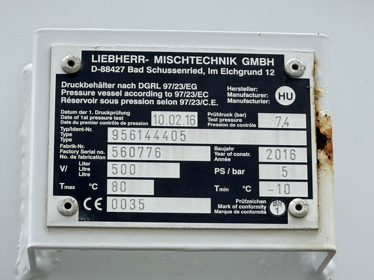 Mercedes-Benz Arocs 3251 8x4/4 Arocs 3251 8x4/4, Betonmischer Liebherr ca. 9m³ - Бетоновоз: снимка 4 Mercedes-Benz Arocs 3251 8x4/4 Arocs 3251 8x4/4, Betonmischer Liebherr ca. 9m³ - Бетоновоз: снимка 4