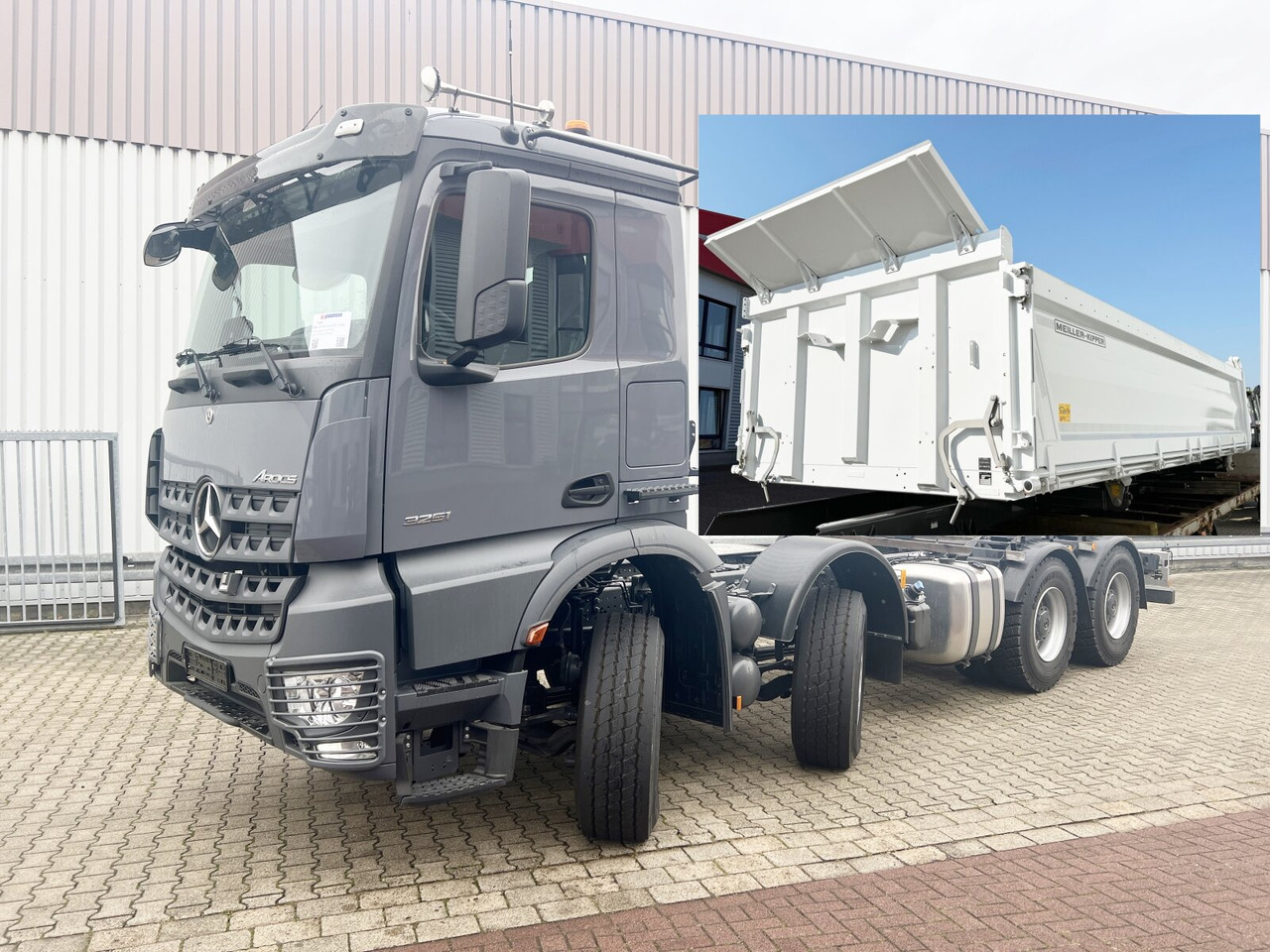Mercedes-Benz Arocs 3251 L 8x4/4 Arocs 3251 L 8x4/4, Motorabtrieb - Самосвал камион: снимка 1 Mercedes-Benz Arocs 3251 L 8x4/4 Arocs 3251 L 8x4/4, Motorabtrieb - Самосвал камион: снимка 1