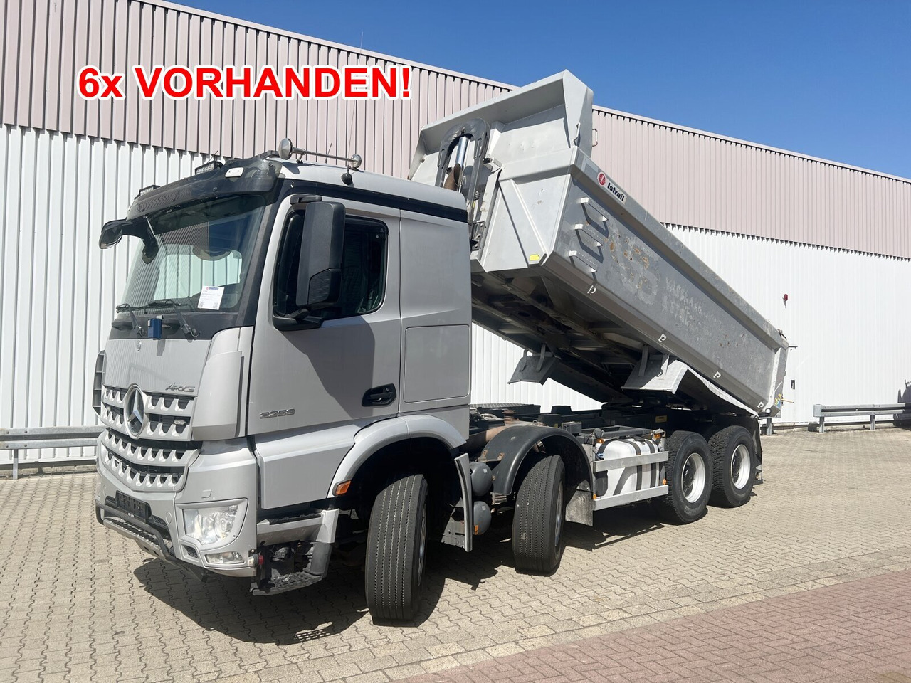 Mercedes-Benz Arocs 3251 LK 8x4/4 Arocs 3251 LK 8x4/4, Retarder, Stahlmulde ca. 15m³, hydr. Heckklappe - Самосвал: снимка 1 Mercedes-Benz Arocs 3251 LK 8x4/4 Arocs 3251 LK 8x4/4, Retarder, Stahlmulde ca. 15m³, hydr. Heckklappe - Самосвал: снимка 1