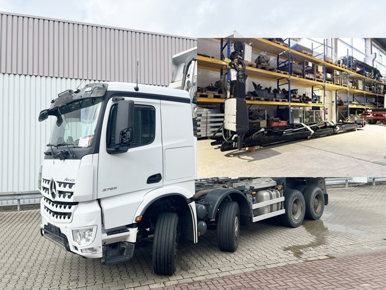 Mercedes-Benz Arocs 3253 K 8x4/4 Arocs 3253 K 8x4/4, Retarder - Мултилифт с кука камион: снимка 1 Mercedes-Benz Arocs 3253 K 8x4/4 Arocs 3253 K 8x4/4, Retarder - Мултилифт с кука камион: снимка 1