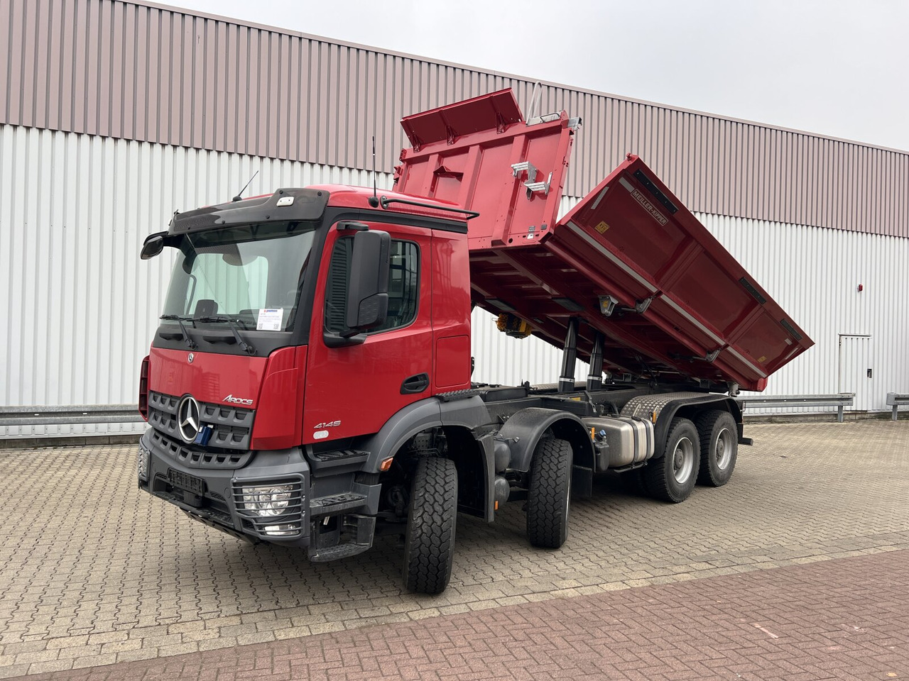 Mercedes-Benz Arocs 4146 K 8x4/4 Arocs 4146 K 8x4/4, Grounder, Multimedia Cockpit, Meiller Kipper, Bordmatik links - Самосвал камион: снимка 1 Mercedes-Benz Arocs 4146 K 8x4/4 Arocs 4146 K 8x4/4, Grounder, Multimedia Cockpit, Meiller Kipper, Bordmatik links - Самосвал камион: снимка 1