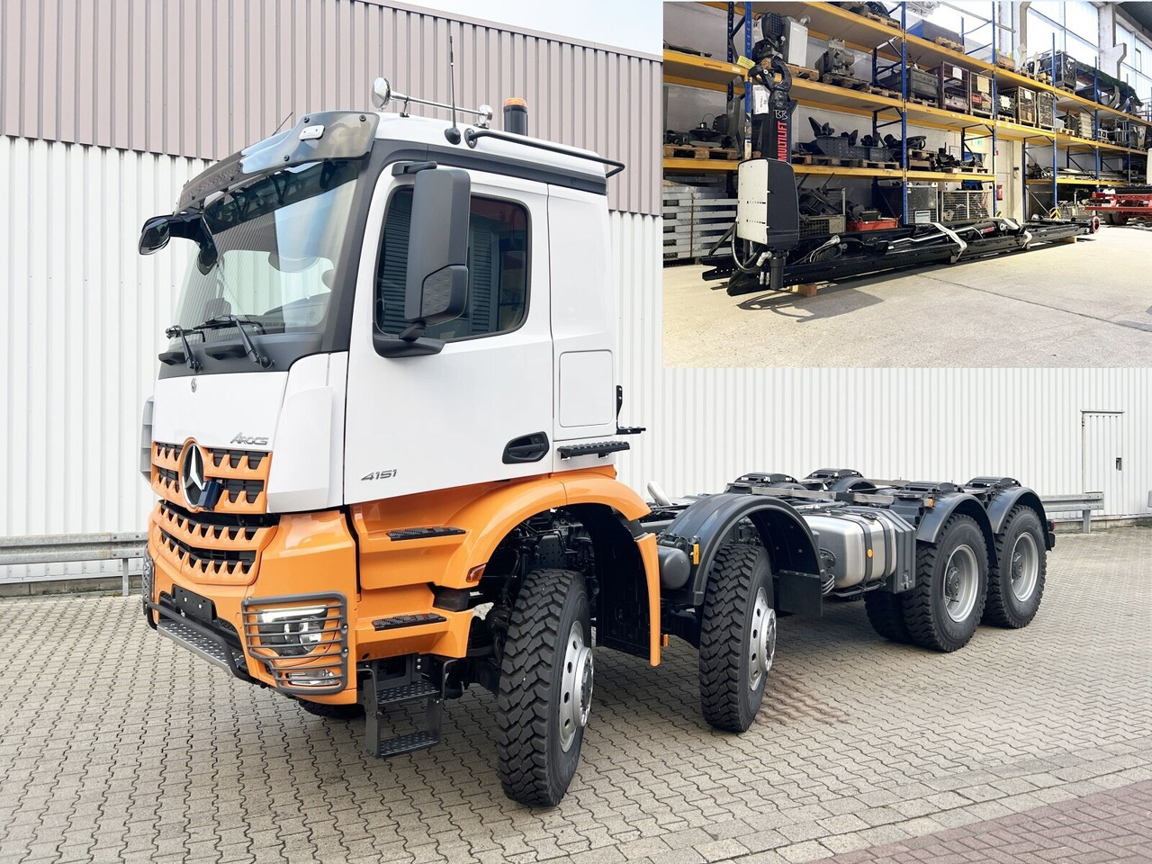 Mercedes-Benz Arocs 4151 AK 8x8/4 Arocs 4151 AK 8x8/4, Grounder - Мултилифт с кука камион: снимка 1 Mercedes-Benz Arocs 4151 AK 8x8/4 Arocs 4151 AK 8x8/4, Grounder - Мултилифт с кука камион: снимка 1