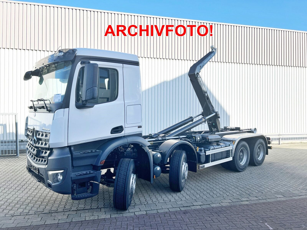 Mercedes-Benz Arocs 4163/8x4 Arocs 4163/8x4, Hiab 26.59, Funk, Multimedia Cockpit, - Мултилифт с кука камион: снимка 1 Mercedes-Benz Arocs 4163/8x4 Arocs 4163/8x4, Hiab 26.59, Funk, Multimedia Cockpit, - Мултилифт с кука камион: снимка 1