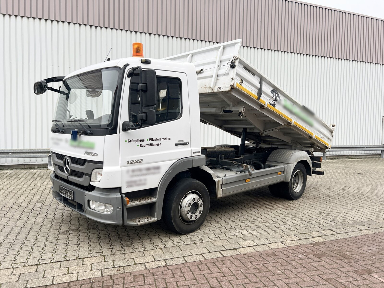 Mercedes-Benz Atego 1222 K 4x2 Atego 1222 K 4x2, 2x AHK - Самосвал камион: снимка 1 Mercedes-Benz Atego 1222 K 4x2 Atego 1222 K 4x2, 2x AHK - Самосвал камион: снимка 1
