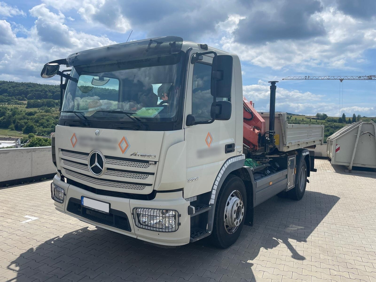 Мултилифт с кука камион Mercedes-Benz Atego 1224 K 4x2 Atego 1224 K 4x2: снимка 14