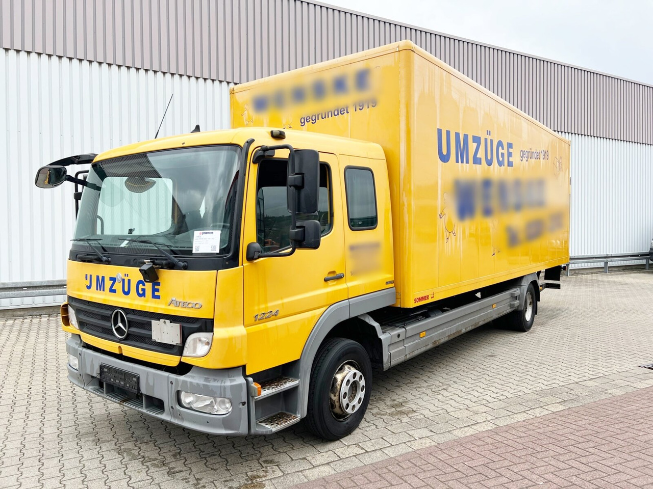 Mercedes-Benz Atego 1224 L 4x2 Atego 1224 L, Möbelkoffer, Dautel LBW, 42 cbm - Камион фургон: снимка 1 Mercedes-Benz Atego 1224 L 4x2 Atego 1224 L, Möbelkoffer, Dautel LBW, 42 cbm - Камион фургон: снимка 1