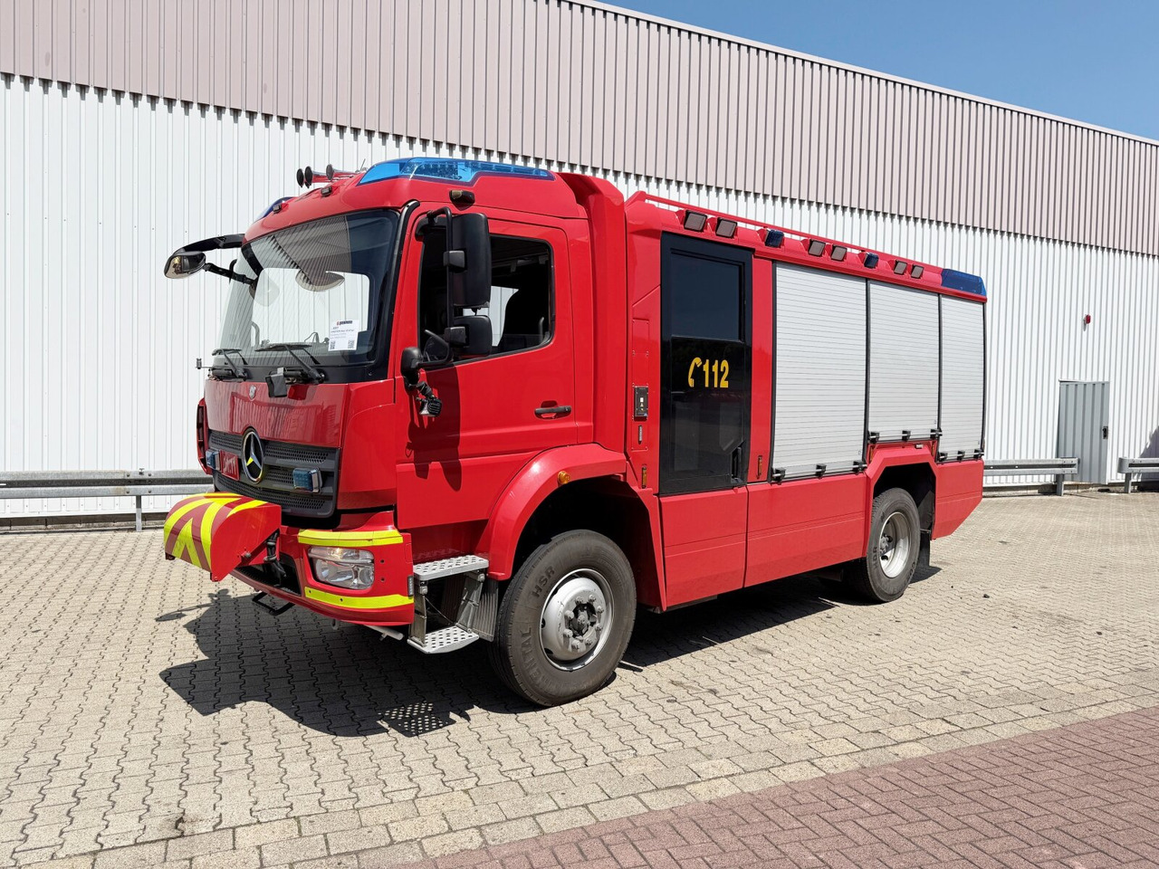 Mercedes-Benz Atego 1530 AF 4x4 Atego 1530 AF 4x4, Rosenbauer TLF, Retarder - Пожарна кола: снимка 1 Mercedes-Benz Atego 1530 AF 4x4 Atego 1530 AF 4x4, Rosenbauer TLF, Retarder - Пожарна кола: снимка 1