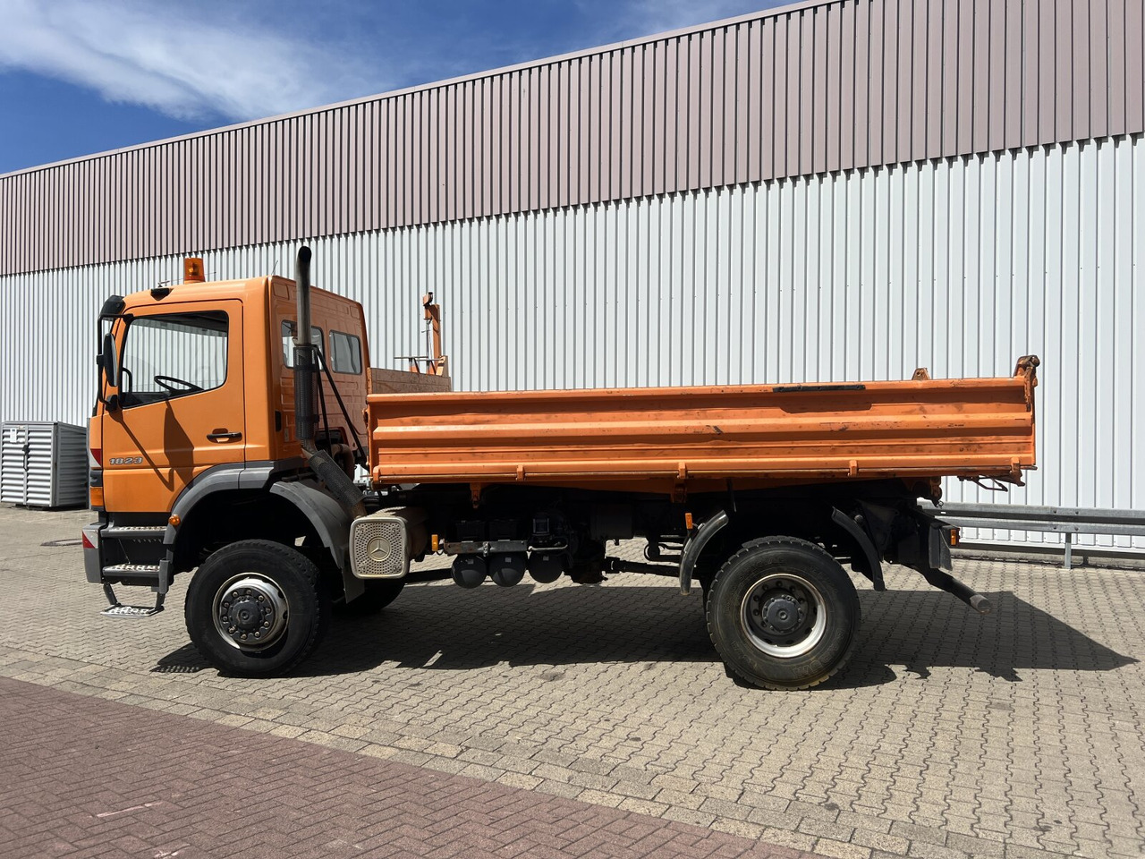Самосвал камион Mercedes-Benz Atego 1823 AK 4x4 Atego 1823 AK 4x4: снимка 12