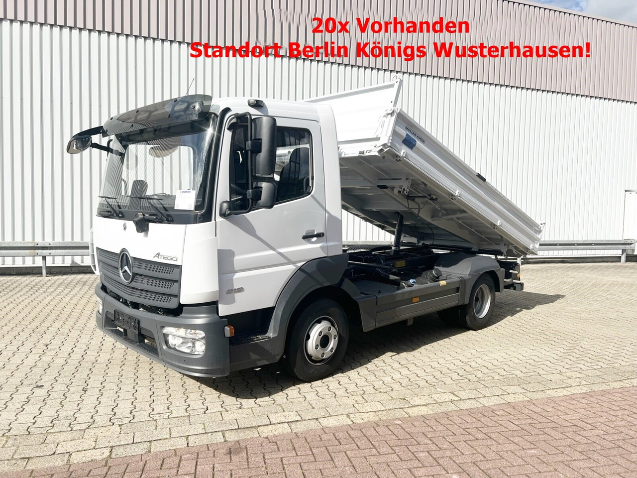 Mercedes-Benz Atego 818 K 4x2 Atego 818 K 4x2, Meiller-Kipper, mehrfach Vorhanden! - Самосвал камион: снимка 1 Mercedes-Benz Atego 818 K 4x2 Atego 818 K 4x2, Meiller-Kipper, mehrfach Vorhanden! - Самосвал камион: снимка 1