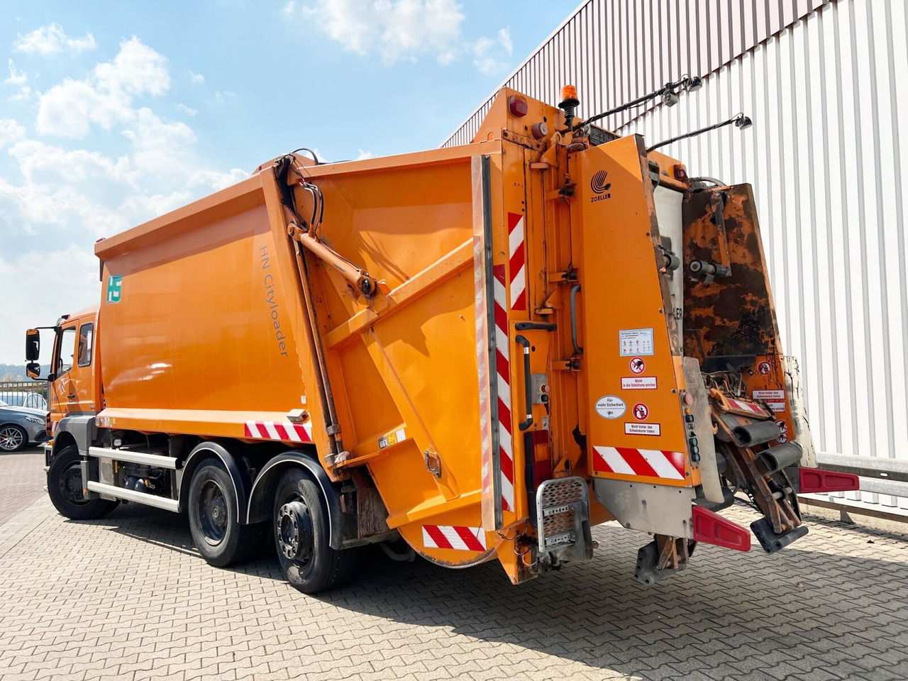 Боклукчийска кола За превоз на боклук Mercedes-Benz Axor 2529 L 6x2 Axor 2529 L 6x2, Lenkachse, HN-Cityloader, Zöller-Schüttung: снимка 12