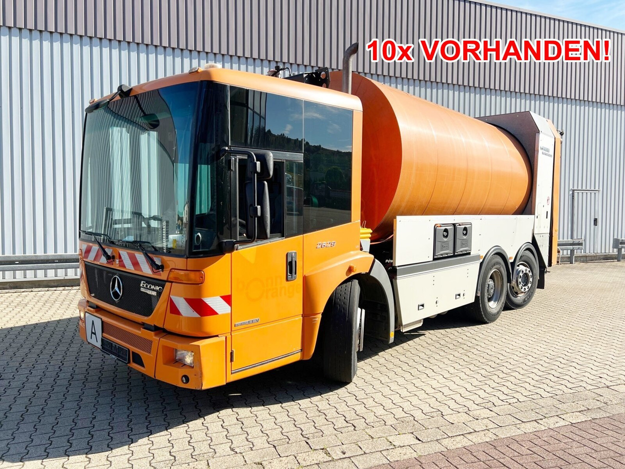 Mercedes-Benz Econic 2629 L/NLA 6x2/4 Econic 2629 L/NLA 6x2/4, EEV, Lenkachse, FAUN Rotopress 519L, Zöller-Schüttung - Боклукчийска кола: снимка 1 Mercedes-Benz Econic 2629 L/NLA 6x2/4 Econic 2629 L/NLA 6x2/4, EEV, Lenkachse, FAUN Rotopress 519L, Zöller-Schüttung - Боклукчийска кола: снимка 1