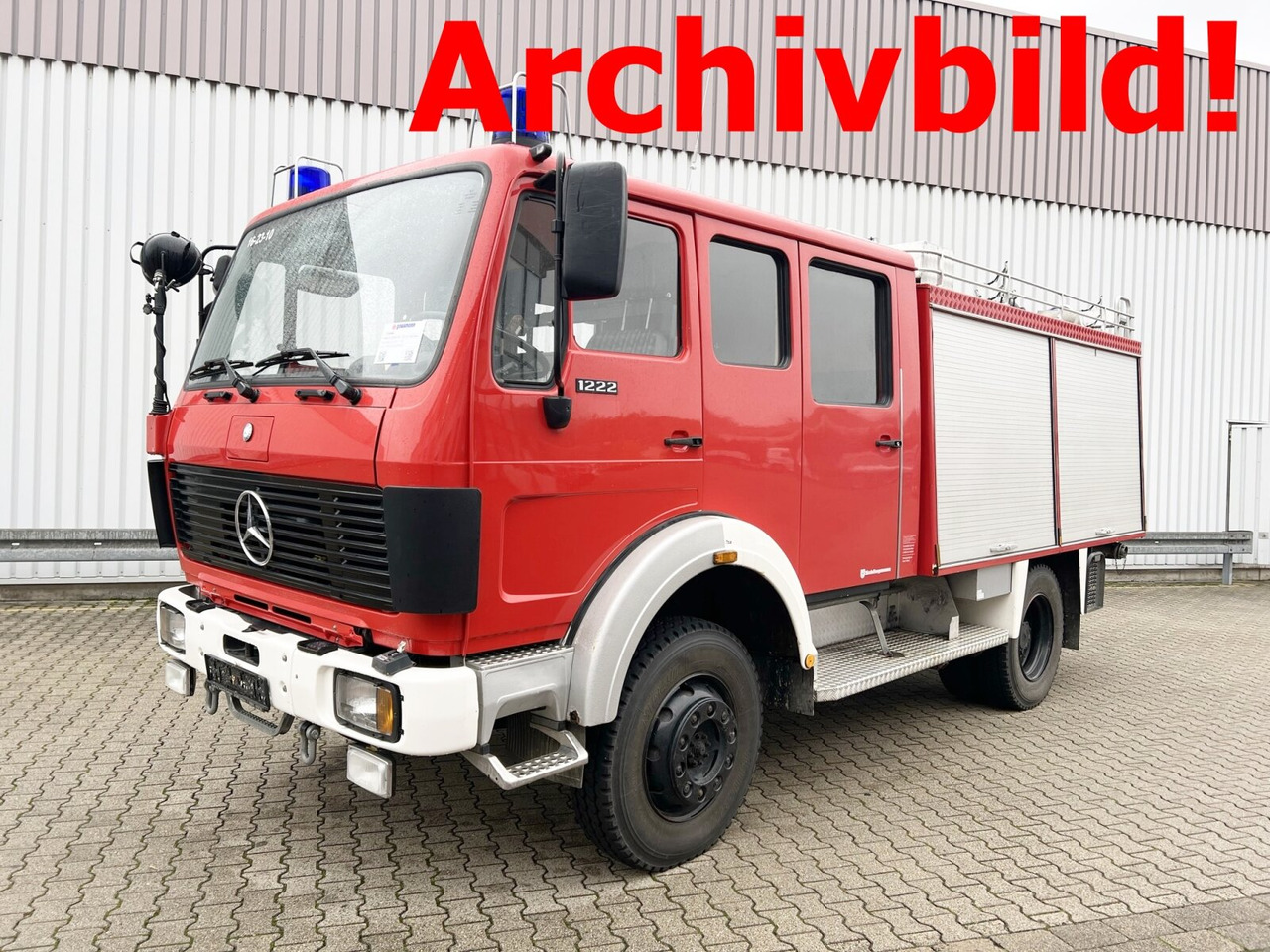 Mercedes-Benz SK 1222 AF 4x4 Doka SK 1222 AF 4x4 Doka, TLF16/25 - Линейка: снимка 1 Mercedes-Benz SK 1222 AF 4x4 Doka SK 1222 AF 4x4 Doka, TLF16/25 - Линейка: снимка 1
