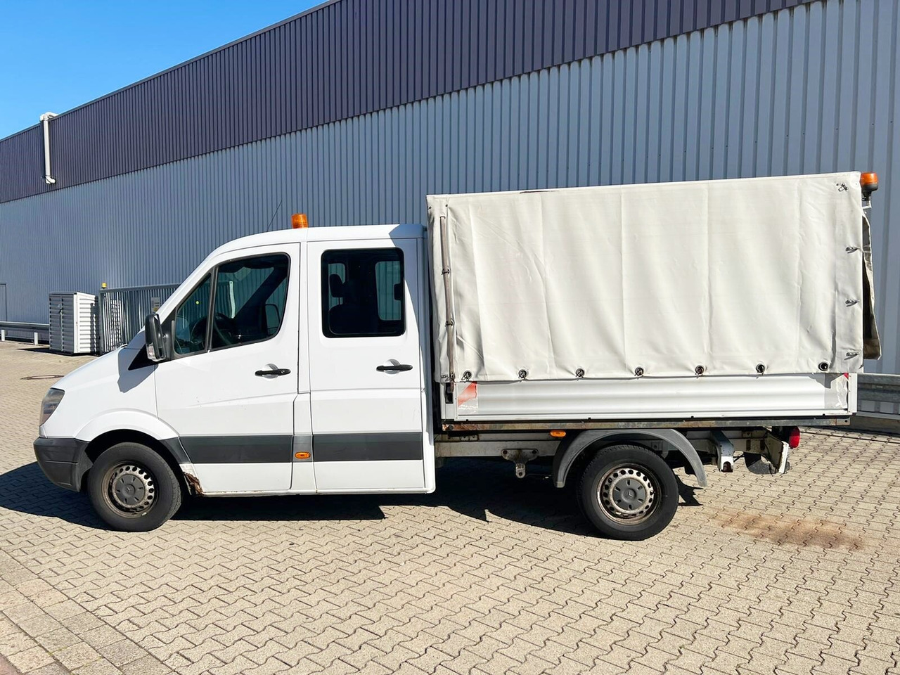 Mercedes-Benz Sprinter 209 CDI 4x2 Doka Sprinter 209 CDI 4x2 Doka - Брезентов бус, Бус с двойна кабина: снимка 1 Mercedes-Benz Sprinter 209 CDI 4x2 Doka Sprinter 209 CDI 4x2 Doka - Брезентов бус, Бус с двойна кабина: снимка 1