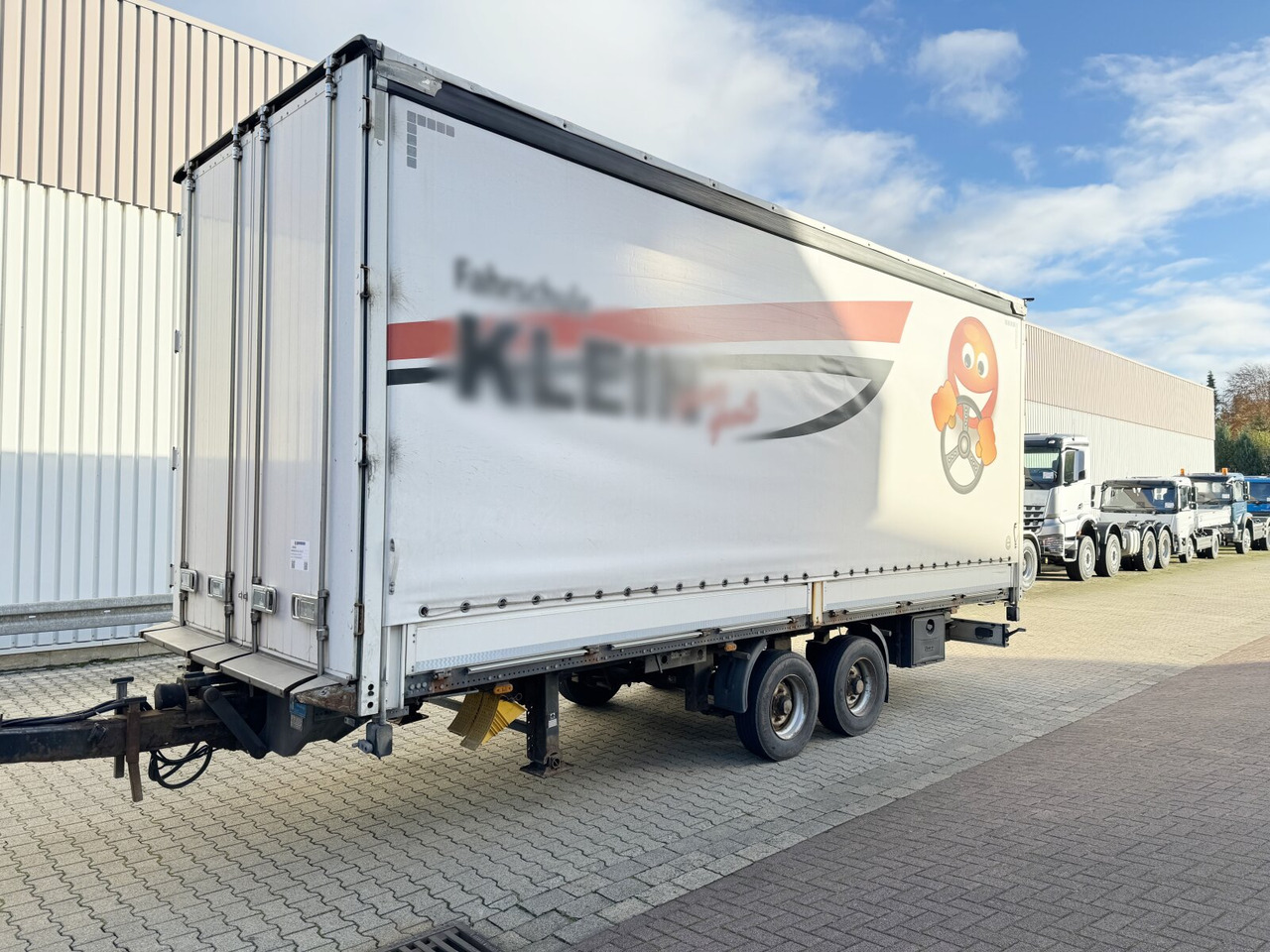 OS2-L105 L/B OS2-L105 L/B, durchladbar, Edscha, Ex-Fahrschule! - Бордово ремарке/ Платформа: снимка 1 OS2-L105 L/B OS2-L105 L/B, durchladbar, Edscha, Ex-Fahrschule! - Бордово ремарке/ Платформа: снимка 1