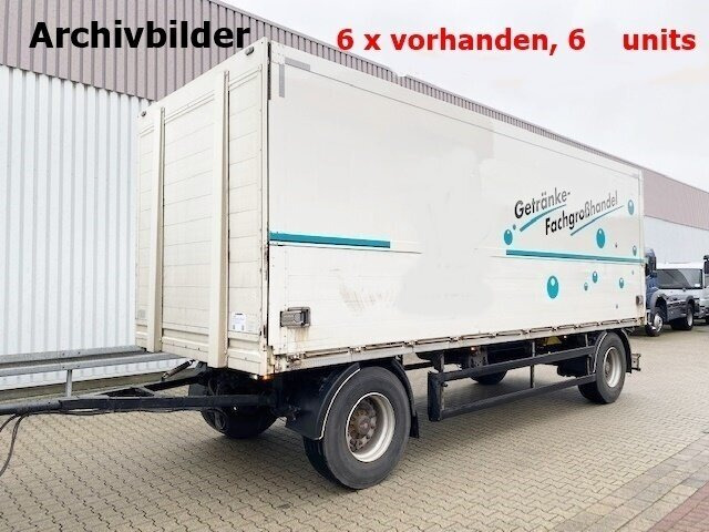 Orten PRASQ 18 Getränkeanhänger PRASQ 18 Getränkeanhänger, Stapleraufnahme,  6 x Vorhanden! - Затворена каросерия ремарке: снимка 1 Orten PRASQ 18 Getränkeanhänger PRASQ 18 Getränkeanhänger, Stapleraufnahme,  6 x Vorhanden! - Затворена каросерия ремарке: снимка 1