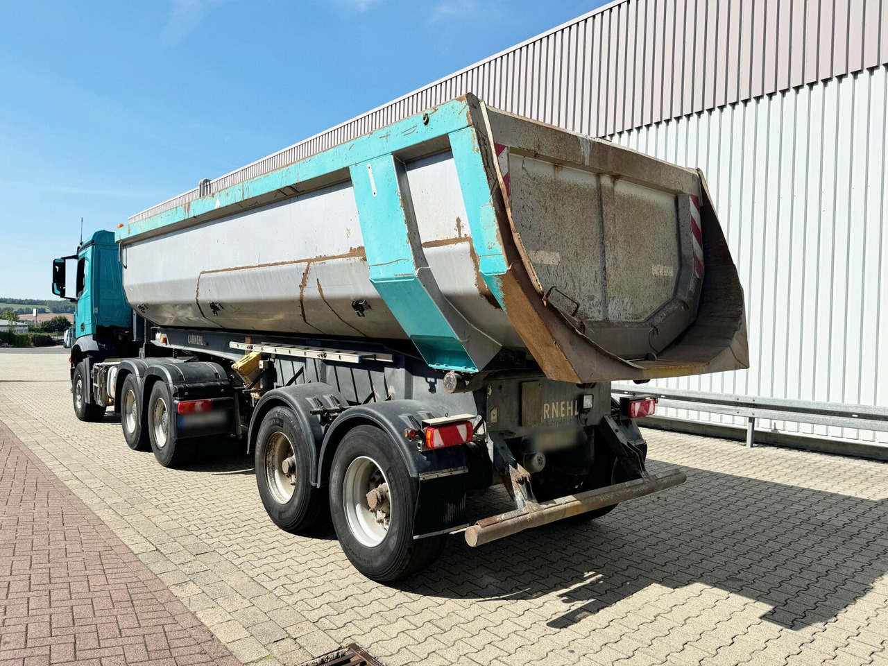 Carnehl CHKS/HH CHKS/HH, Stahlmulde ca. 25m³ - Полуремарке: снимка 4 Carnehl CHKS/HH CHKS/HH, Stahlmulde ca. 25m³ - Полуремарке: снимка 4