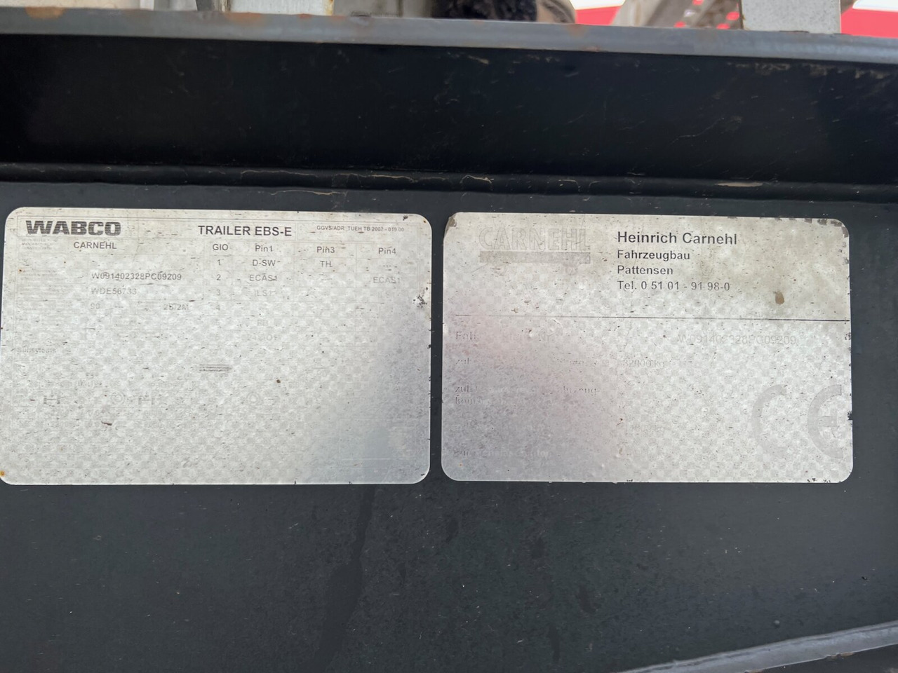 Carnehl CHKS32/2HG CHKS32/2HG, Stahlmulde ca. 23m³, Liftachse - Полуремарке: снимка 4 Carnehl CHKS32/2HG CHKS32/2HG, Stahlmulde ca. 23m³, Liftachse - Полуремарке: снимка 4