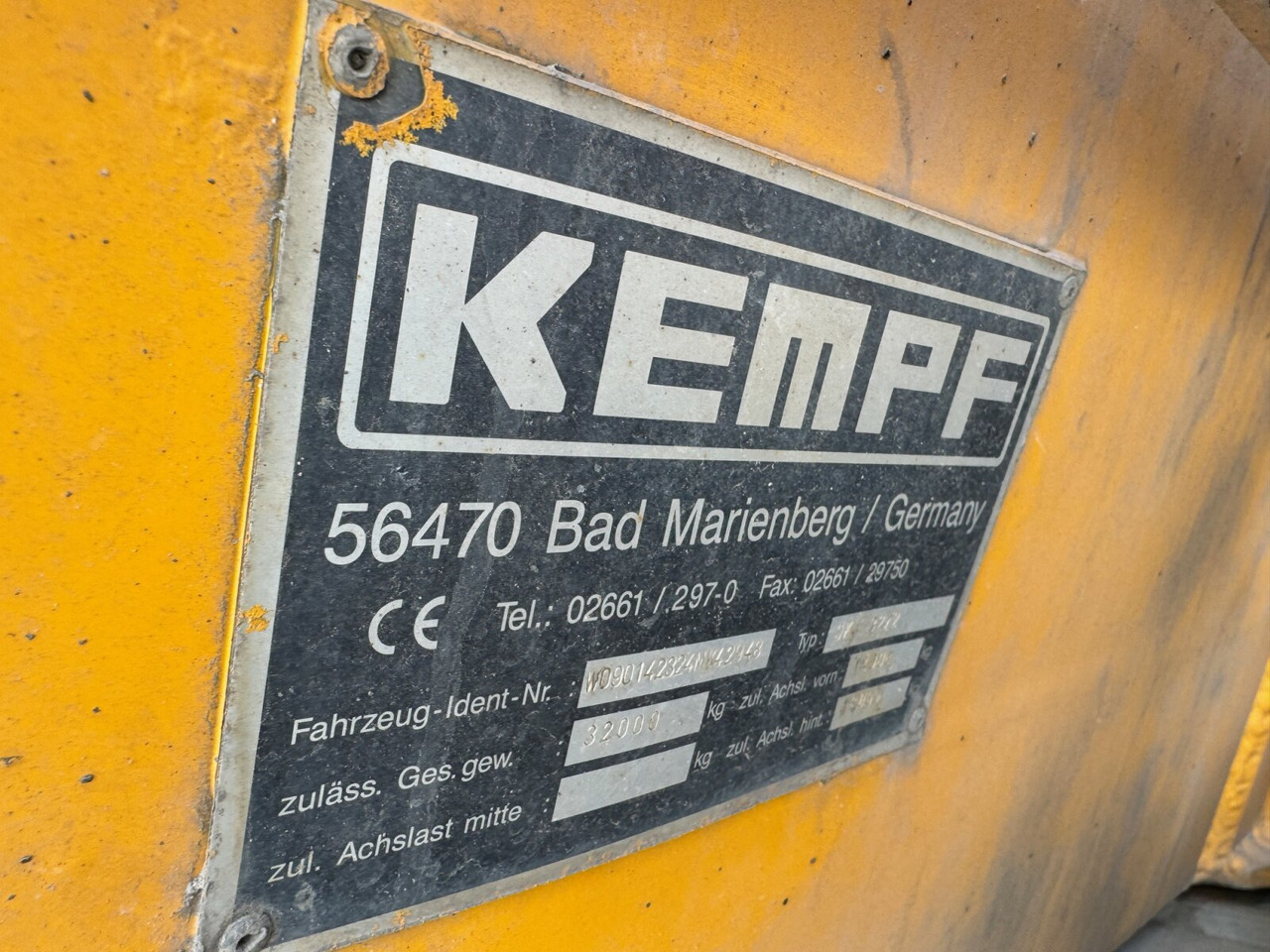 Kempf SKM 32/2 SKM 32/2, Alumulde ca. 27m³ - Полуремарке: снимка 3 Kempf SKM 32/2 SKM 32/2, Alumulde ca. 27m³ - Полуремарке: снимка 3