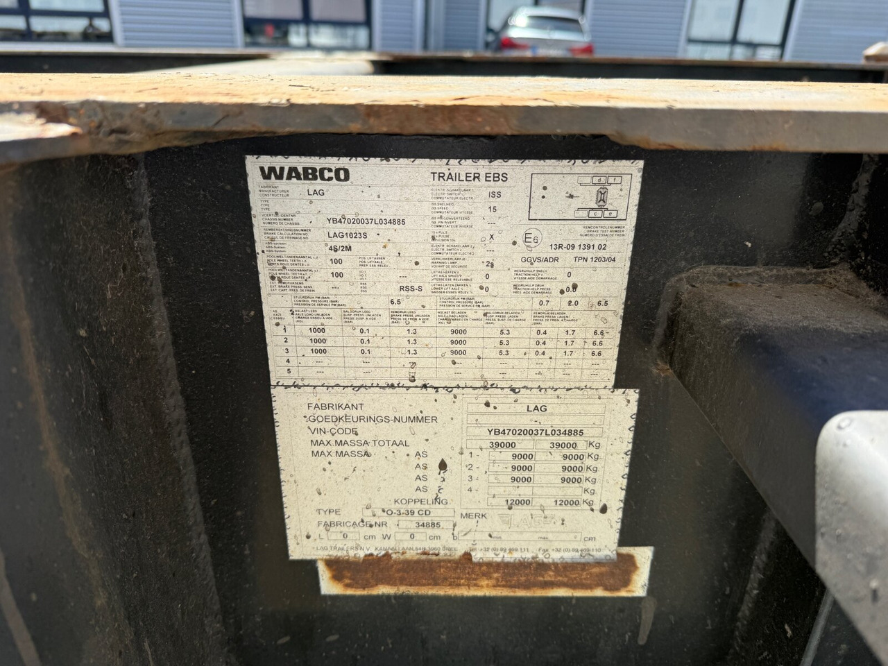 Lag 0-3-39 CD Containerchassis 0-3-39 CD Containerchassis, 20ft und 30ft, ADR - Полуремарке: снимка 2 Lag 0-3-39 CD Containerchassis 0-3-39 CD Containerchassis, 20ft und 30ft, ADR - Полуремарке: снимка 2