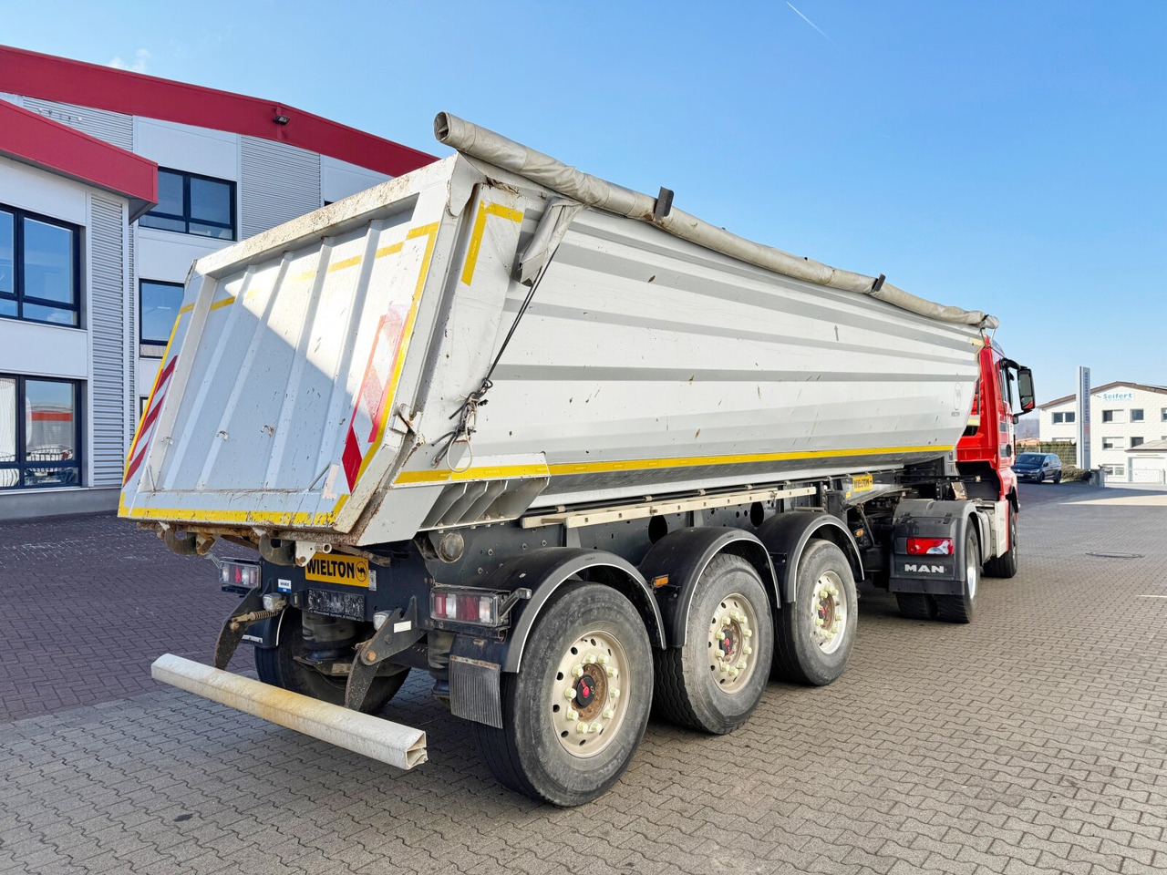 Полуремарке NW-3 NW-3, Liftachse, Stahlmulde ca. 26m³: снимка 6 Полуремарке NW-3 NW-3, Liftachse, Stahlmulde ca. 26m³: снимка 6